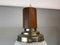 Lámpara colgante portuguesa Mid-Century moderna en forma de pera de vidrio, años 70, Imagen 11