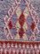 Traditional Moroccann Purple Handwoven Boucherouite Berber Cotton Rug, 1980s 4