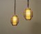 Lámparas de suspensión vintage de bambú, años 60. Juego de 2, Imagen 3