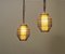 Vintage Bamboo Suspension Lamps, 1960s, Set of 2 3