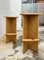 Mini Bar & Modern Style Pine Stools, Spain, 1970s, Set of 3, Image 7