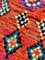 Moroccan Berber Handwoven Cotton Boucherouite Rug, 1980s 5