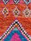 Moroccan Berber Handwoven Cotton Boucherouite Rug, 1980s, Image 3