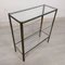 Vintage Bronze Console Table, 1970s, Image 3