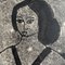 Dutch Artist, Portrait, Woodblock Print, 1963, Framed, Image 3