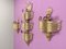 Trio Grand Hotel Sconces by Barovier & Toso, Murano, Italy, 1950s, Set of 3 5