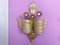 Trio Grand Hotel Sconces by Barovier & Toso, Murano, Italy, 1950s, Set of 3 7