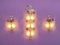 Trio Grand Hotel Sconces by Barovier & Toso, Murano, Italy, 1950s, Set of 3 3