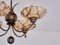 Vintage Swedish Hanging Light in Brass and Marbled Glass, 1927, Image 10