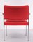 Thereca Red Fabric Armchair, 1960s 2