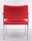 Thereca Red Fabric Armchair, 1960s, Image 2