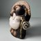 Vintage Decorative Tanuki Statue in Shigaraki Pottery, Japan, 1990s 4