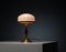 Mid-Century Table Lamp in Brass with Original Patina, 1950s, Image 4