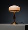 Mid-Century Table Lamp in Brass with Original Patina, 1950s, Image 2