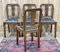 Art Deco Chairs in Oak, 1930s, Set of 4, Image 13