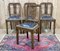 Art Deco Chairs in Oak, 1930s, Set of 4, Image 11