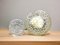 Portuguese Clear Bubble Glass Flush Mounts, Set of 2, Image 2