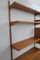 Danish Wall Shelf in Teak from FM Møbler, 1960s 4