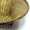 French Gold Tone Metal Basket, 1960s 4