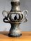 Große Brutalistische Tischlampe aus Keramik von Vallauris, 1950er 14