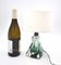 Table Lamp in Green Crystal from Val Saint Lambert 3