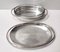 Silver Plated Venison Dish with Pyrex Glass Casserole Dishes by Sabattini, 1970s, Set of 3 4