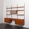 Mid-Century Danish Teak 3 Bay Wall Unit in the style of Poul Cadovius, 1960s 1