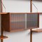 Mid-Century Danish Teak 3 Bay Wall Unit in the style of Poul Cadovius, 1960s 13