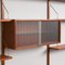 Mid-Century Danish Teak 3 Bay Wall Unit in the style of Poul Cadovius, 1960s, Image 13