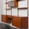 Mid-Century Danish Teak 3 Bay Wall Unit in the style of Poul Cadovius, 1960s 11