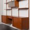 Mid-Century Danish Teak 3 Bay Wall Unit in the style of Poul Cadovius, 1960s, Image 11