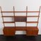 Mid-Century Danish Teak 3 Bay Wall Unit in the style of Poul Cadovius, 1960s 15