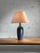 Brutalist Modern Ceramic Table Lamp, 1950s 1