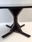 Vintage Round Ebonized Walnut Mod. 522 Dining Table attributed to G. Frattini for Bernini, 1950s 8