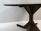 Vintage Round Ebonized Walnut Mod. 522 Dining Table attributed to G. Frattini for Bernini, 1950s, Image 7