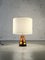 Vintage French Brutalist Ceramic Table Lamp by Accolay, 1950s, Image 1