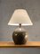 Vintage French Brutalist Ceramic Table Lamp from La Borne, 1970s 1