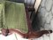 Antique Mahogany Sofa in Green, Image 15