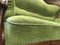 Antique Mahogany Sofa in Green 34