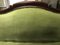 Sofá antiguo de caoba en verde, Imagen 10