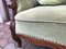 Antique Mahogany Sofa in Green 26