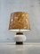 Vintage French Brutalist Ceramic Table Lamp, 1970s, Image 1