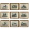Luigi Giarré, Breeds of Horses Known in Europe, 1822, Lithographs, Framed, Set of 9, Image 1