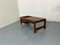 Mid-Century Modern Teak Slat Bench Side Table with Plant Stand, 1960s 11