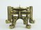 Mid-Century Brutalist Brass Candleholder, 1970s 6