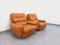 Vintage Leather Lounge Chairs, 1970s, Set of 2 8