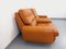 Vintage Leather Lounge Chairs, 1970s, Set of 2, Image 7