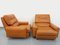 Vintage Leather Lounge Chairs, 1970s, Set of 2, Image 10