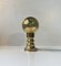 Midcentury Spy Ball Table Lamp in Brass from Frimann, 1960s, Image 1
