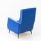 Vintage Blue Armchairs, 1950s, Set of 2, Image 15